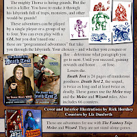Death Test back cover