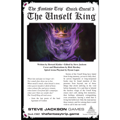 Quick Quest 3: The Unself King cover