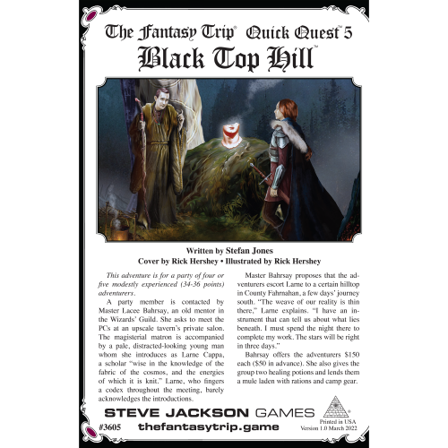 Quick Quest 5: Black Top Hill cover